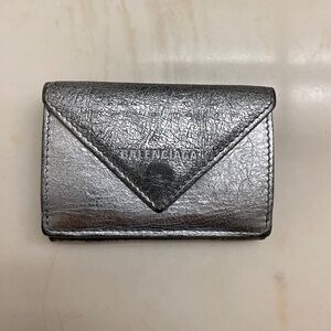 BALENCIAGA Papier Mini Envelope Trifold Wallet